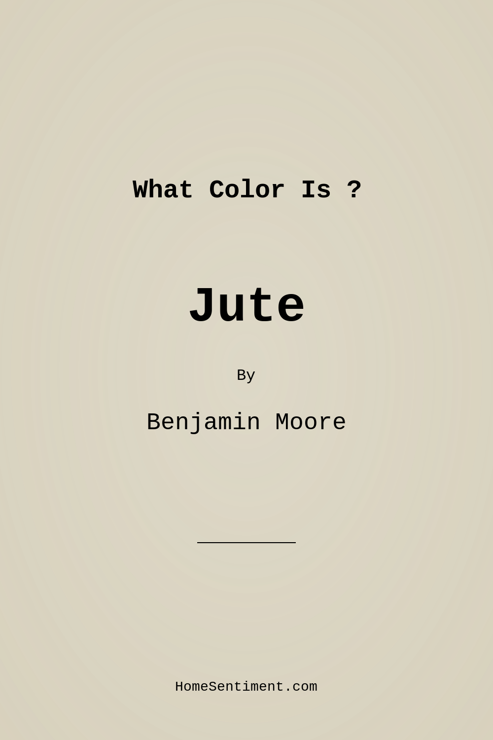 Jute AF-80 by Benjamin Moore