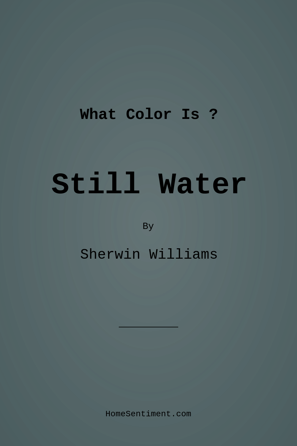 Still Water SW 6223 by Sherwin Williams