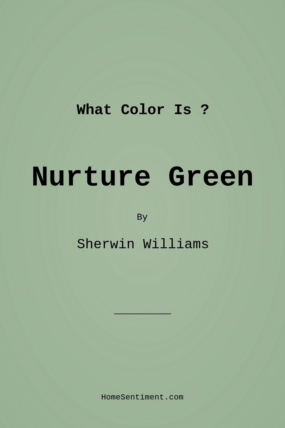 Nurture Green SW 6451 by Sherwin Williams