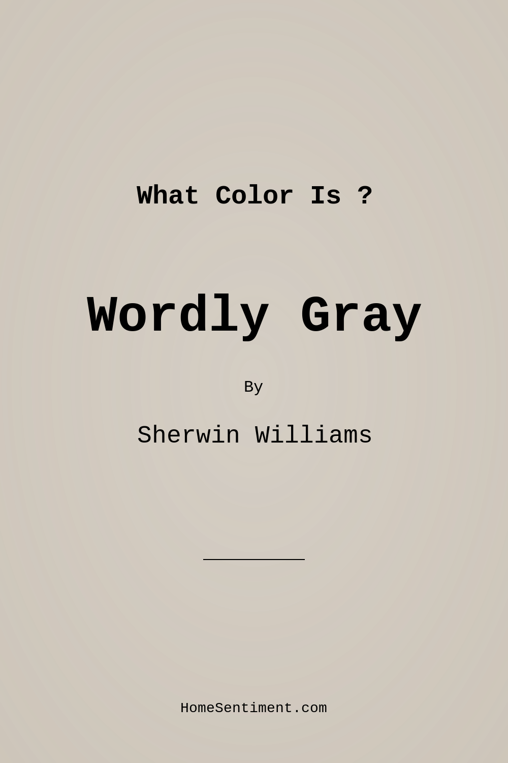 Wordly Gray SW 7043 by Sherwin Williams