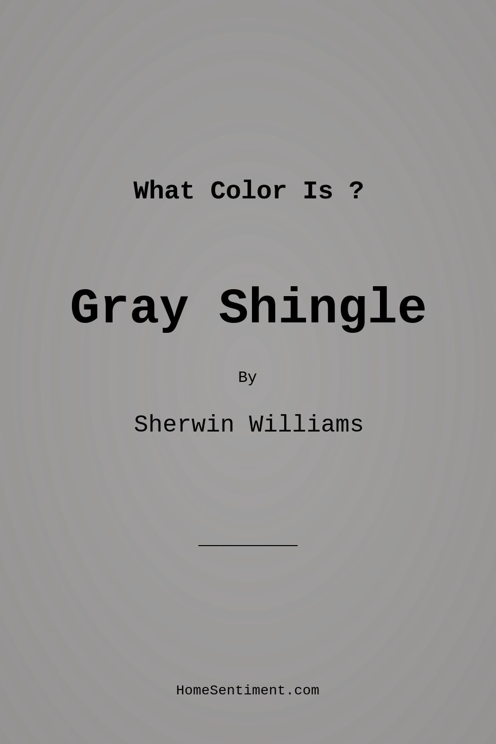 Gray Shingle SW 7670 by Sherwin Williams