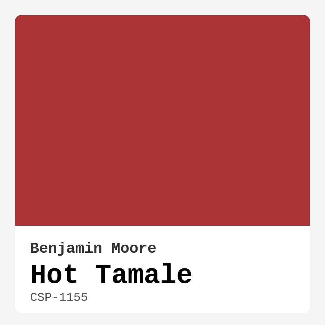 Hot Tamale CSP-1155 by Benjamin Moore