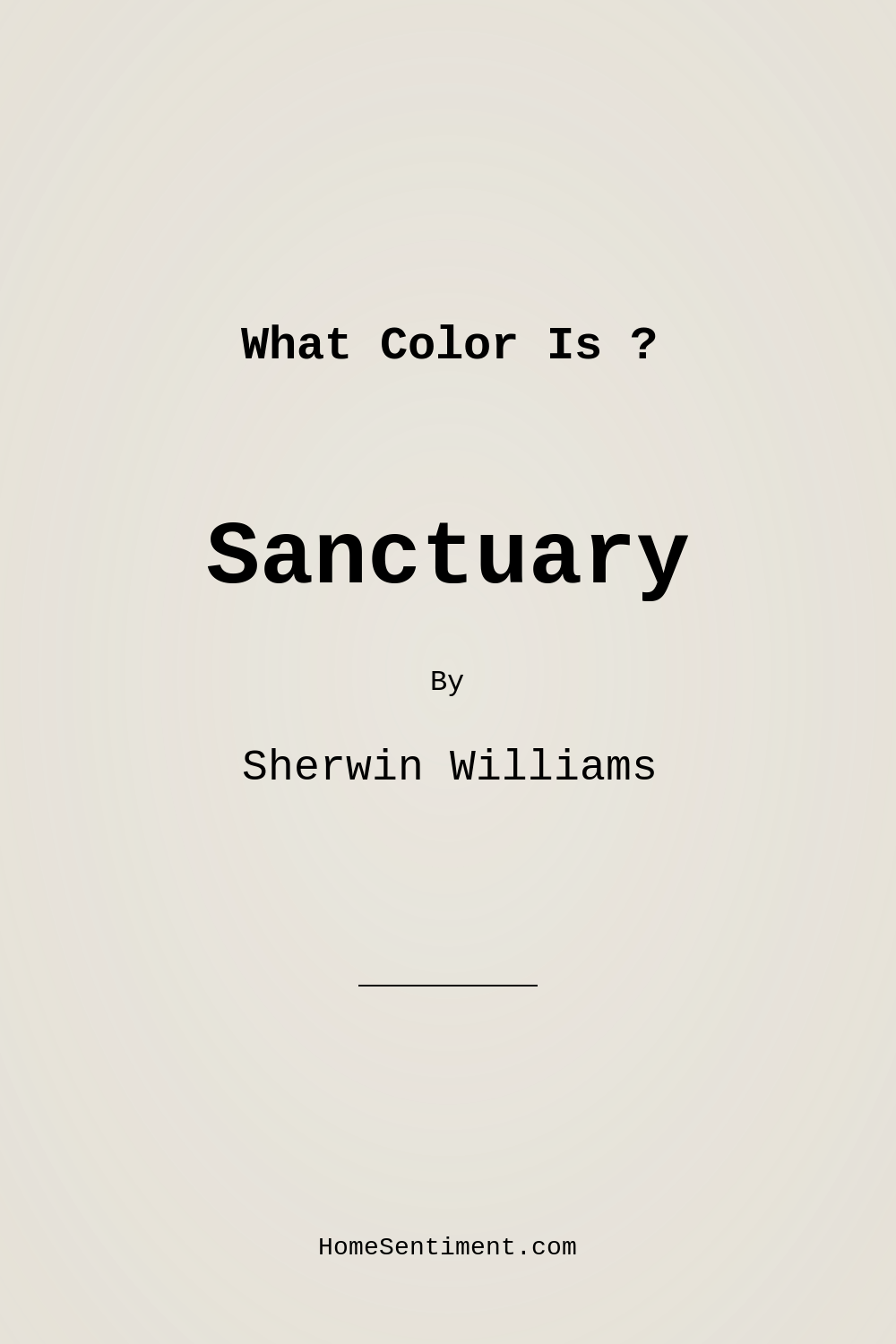 Sanctuary SW 9583 by Sherwin Williams