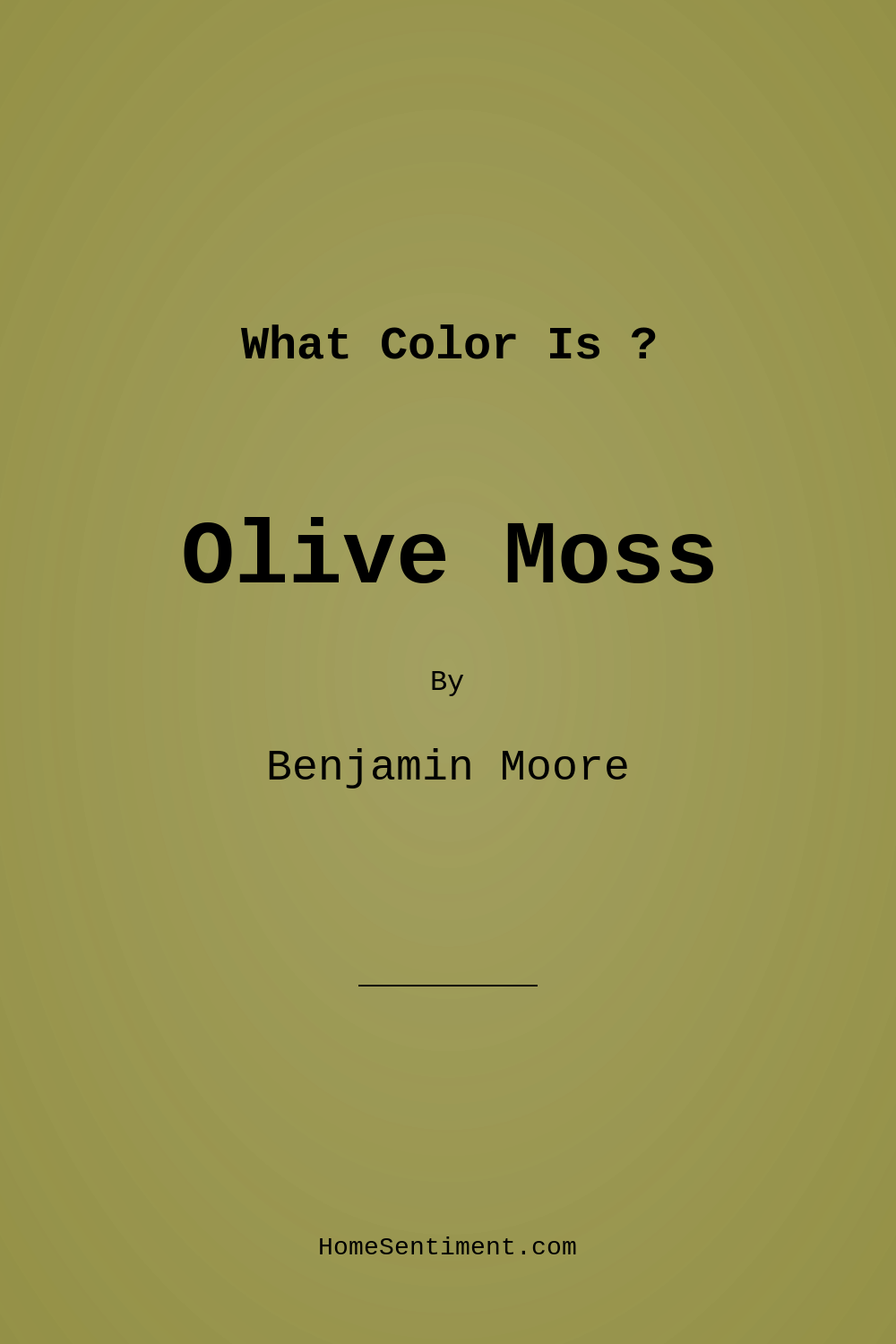 Olive Moss 2147-20 by Benjamin Moore