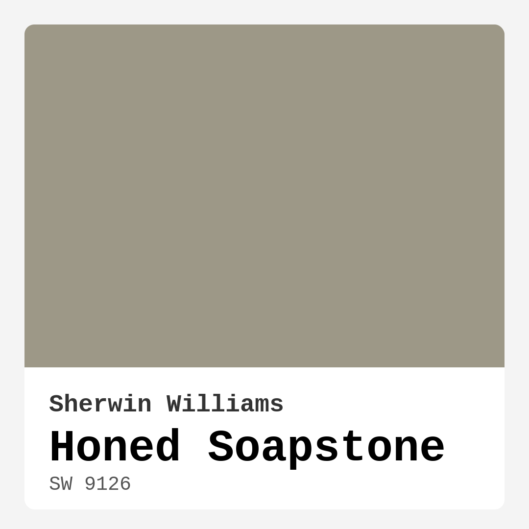 Honed Soapstone SW 9126 by Sherwin Williams