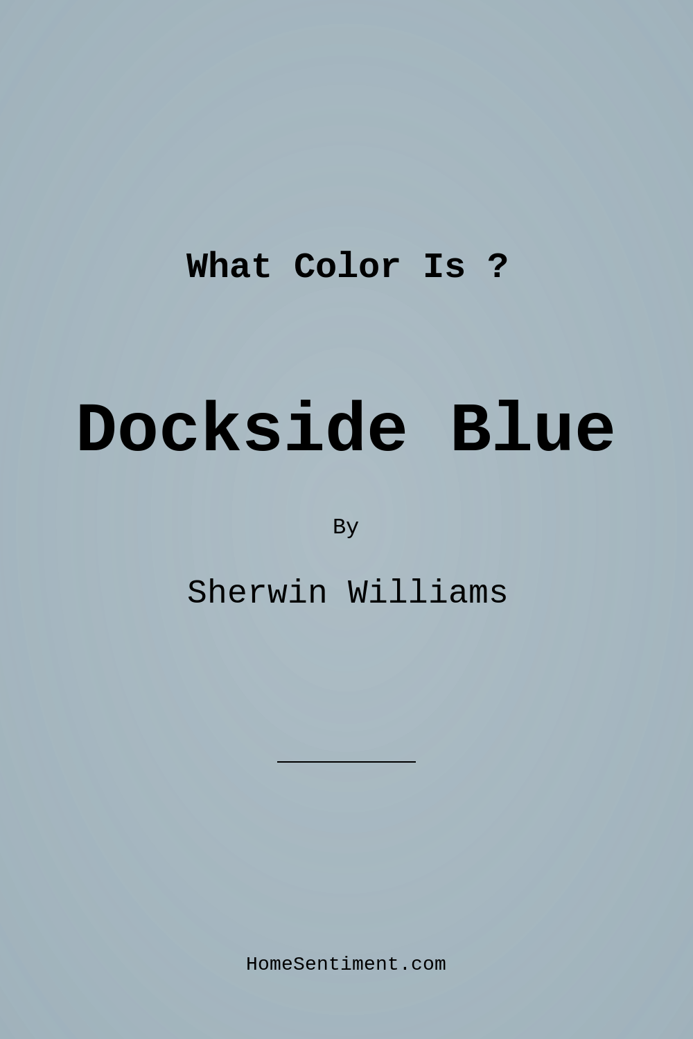 Dockside Blue SW 7601 by Sherwin Williams
