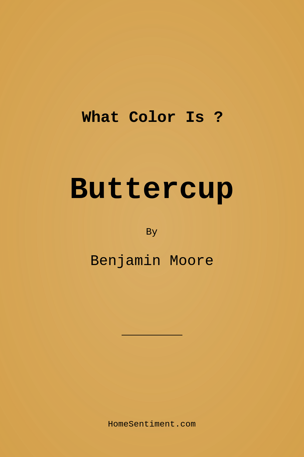 Buttercup 2154-30 by Benjamin Moore