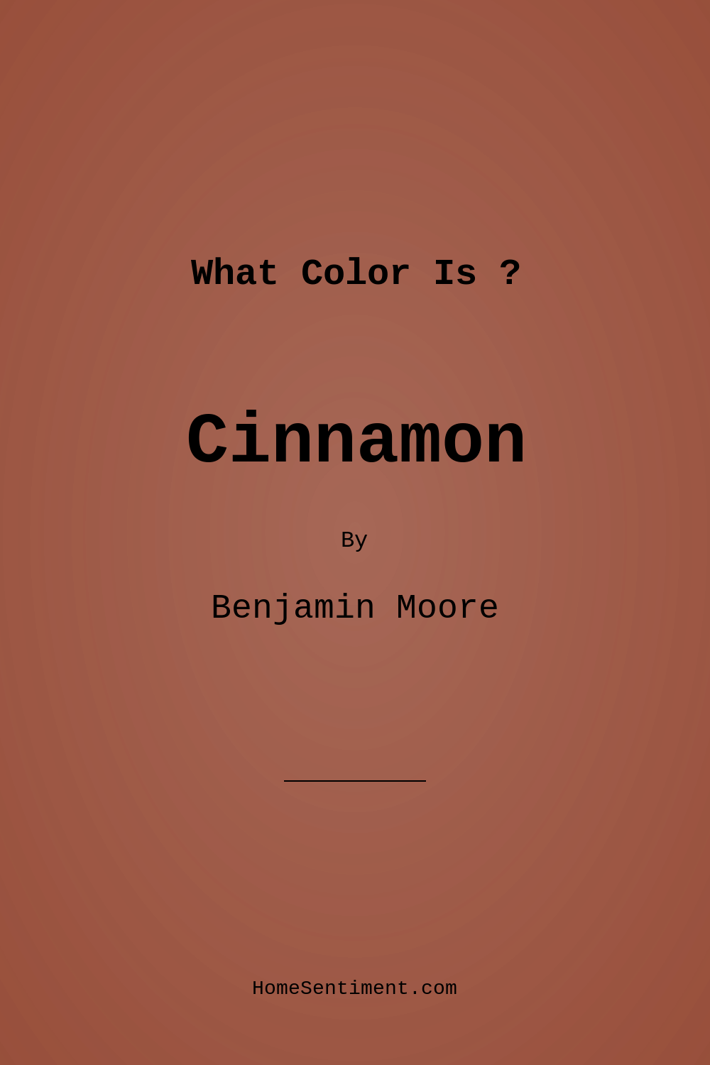 Cinnamon 2174-20 by Benjamin Moore