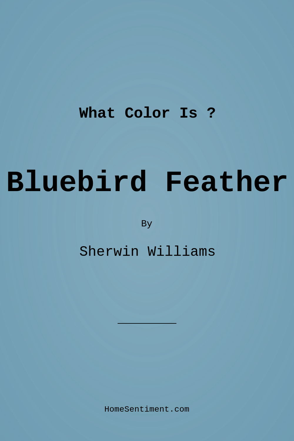 Bluebird Feather SW 9062 by Sherwin Williams