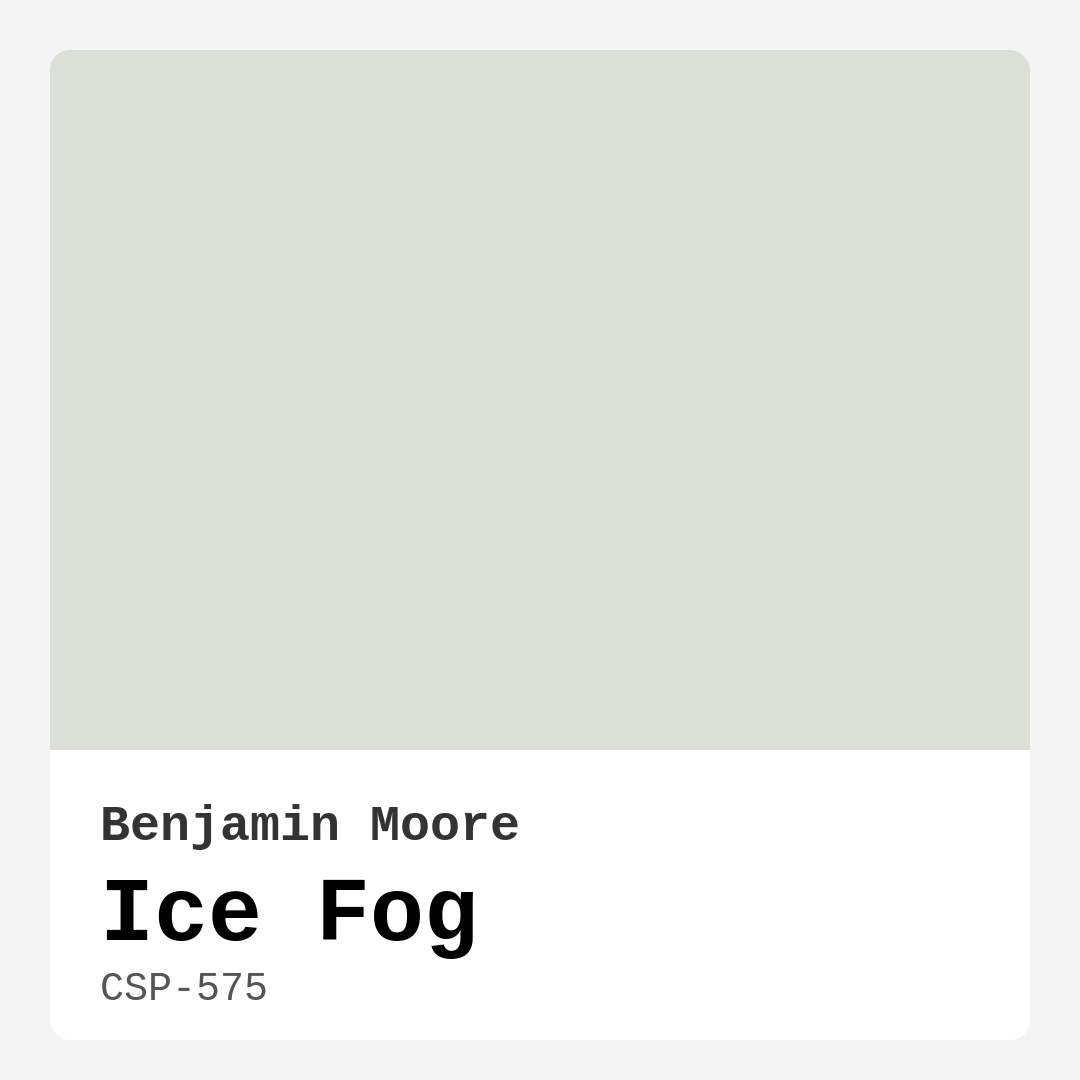 Ice Fog CSP-575 by Benjamin Moore
