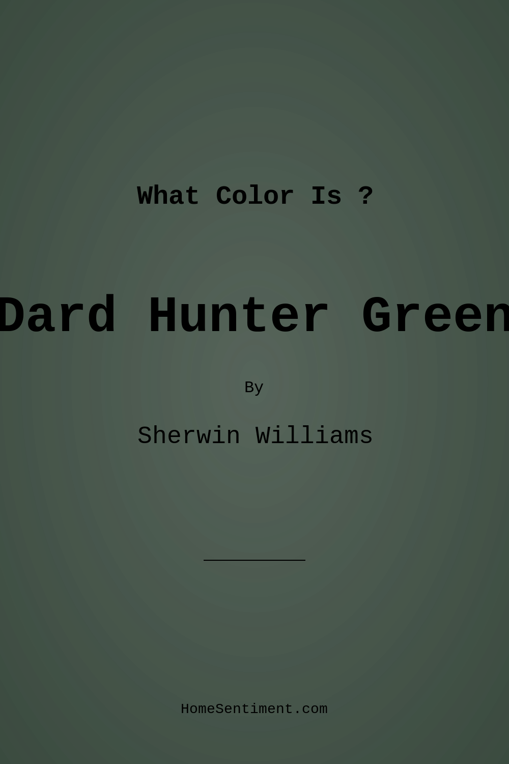 Dard Hunter Green SW 0041 by Sherwin Williams