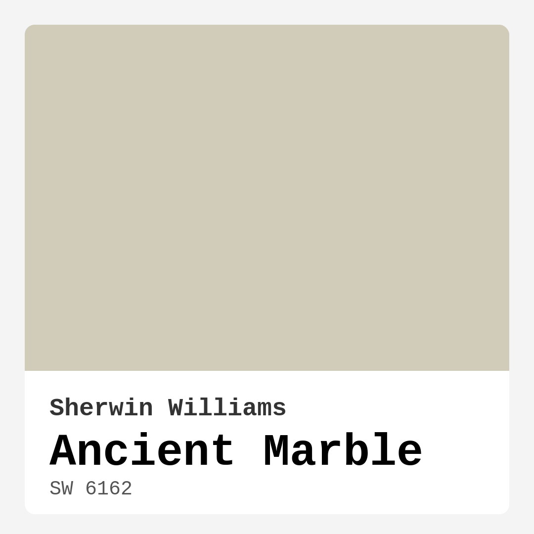 Sherwin Williams Ancient Marble SW 6162 Real Images
