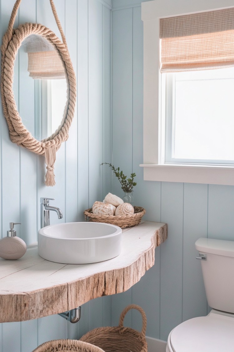 Coastal Chic with Rope Accents