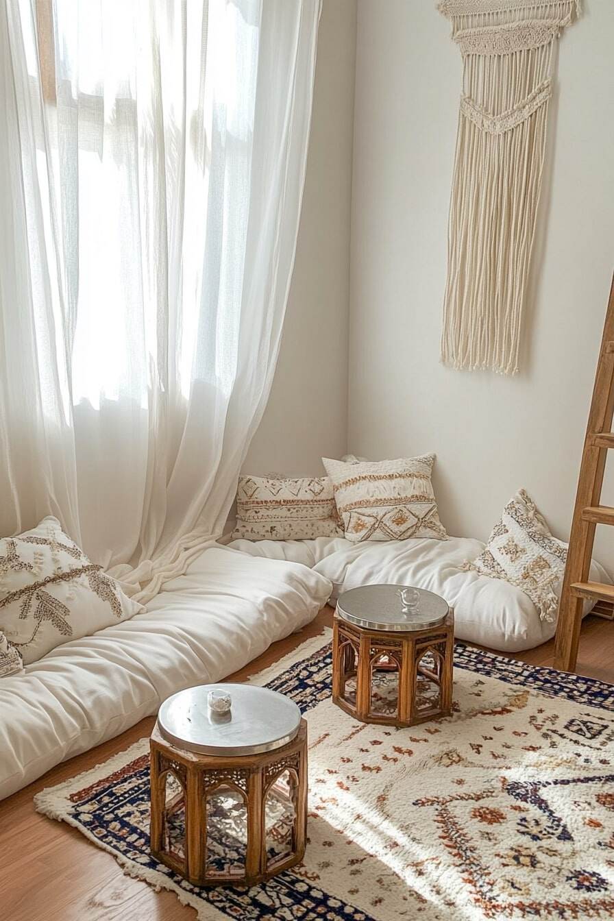 Cozy Nook with a Moroccan Twist