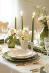 20 Elegant Sage Green Table Decor Ideas for a Memorable Thanksgiving idea 1